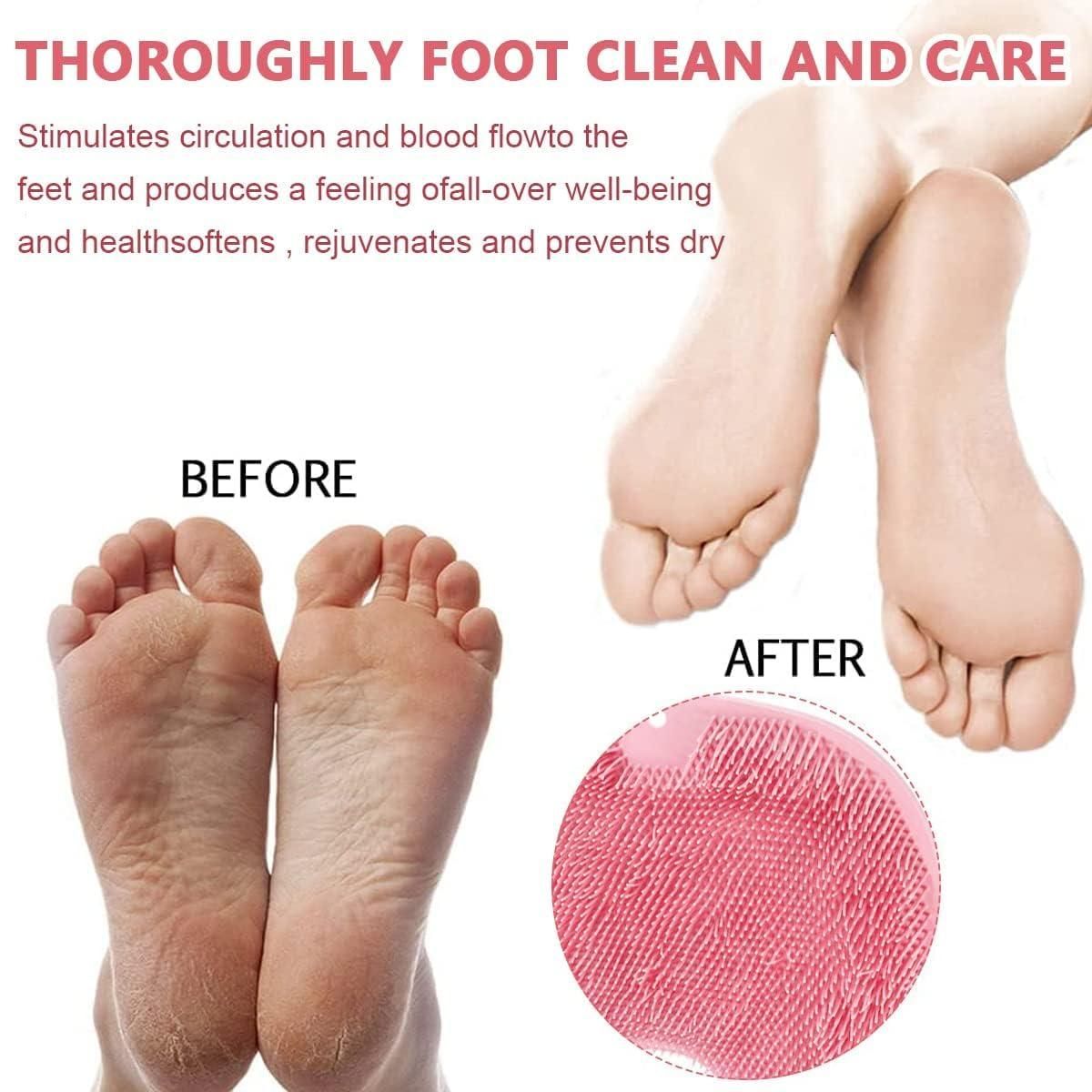 Silicone Multiuse Scrubber for Bath, Foot